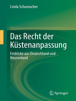 cover image of Das Recht der Küstenanpassung